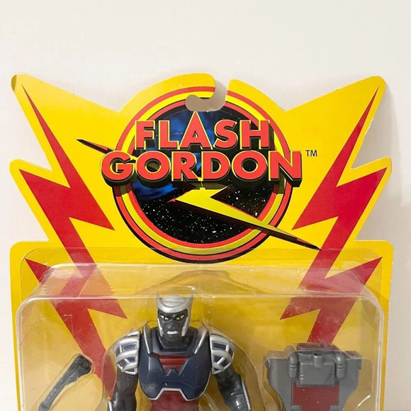 Vintage 1996 Playmates Flash Gordon Action Figures Kobalt the Mercenary Flaws - Picture 4 of 16